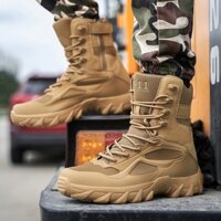 Ready stock size lớn 511 military boots combat boots high-top military boots giày đi bộ đường dài ngoài trời panther tactical boots nam giày đi bộ đường dài ngoài trời giày chiến đấu ban đầu delta desert boots swat boots chống thấm nước tactical boots ult