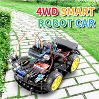 [ready Stock] tscinbuny creative stem school diy class smart robot car toy kit v2.0 for arduino robot uno r3 c / c ++ programming stem toy kit dự án điện tử dành cho sinh viên