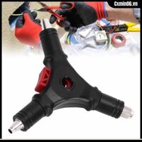 ReadyGo 4 trong 1 f đầu nối dây thoát tay dây thoát tay cho cáp và cáp đồng trục RG59 RG59