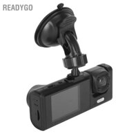 ReadyGo Camera hành trình 3 ống kính Máy ghi âm lái xe ô tô với tầm nhìn ban đêm IR Ghi vòng lặp cảm biến G Tiết kiệm khẩn cấp