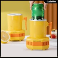 ReadyGo Cốc làm lạnh nhanh Mẫu vịt vàng cầm tay Tay chống trượt Máy đồ uống mini để bàn cho văn phòng