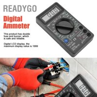 ReadyGo DT830D Màn hình LCD mini Đồng hồ vạn năng kỹ thuật số Vôn kế Ampe Ohmmeter Dụng cụ kiểm tra.