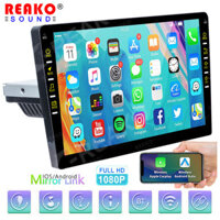 Reakoauto 1 Din Android 12 AutoRadio Car Radio Màn hình 9 Inch Hệ thống thông minh Bluetooth không dây Máy nghe nhạc đa phương tiện WIFI