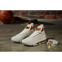 [Real] Giảm giá [Spot] Giày Nike LeBron James 16 nguyên bản 100% Giày bóng rổ đế thấp -616 . *