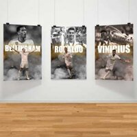 Real Madrid Bundle -Tranh bóng đá treo tường [Combo Poster]
