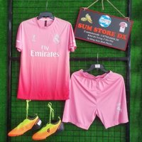 Real Madrid Hồng - Áo Bóng Đá Thun Thái Lạnh Cao Cấp