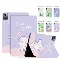 Realme Pad X 10.95 Inch 2022 11 '' Oppo Pad Air 1.36 Vỏ máy tính bảng Flip PU Da chống sốc RMP2107 RMP2108 OPD2102 X21N2 Đứng Bảo vệ Vỏ hoạt hình dễ thương