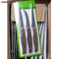 ❃realshade157Bộ 03 con dao bằng thép không rỉ tách lan kiếm, cắt tỉa hoa quả.