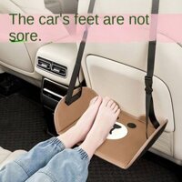 Rear Seat Leg Support Foot Pad Baby Car Rest Pedal Artifact Adult Travel Self-Driving Travel Modification Support teOR