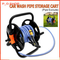 【🔥Rẻ】Bộ khung rulo cuộn ống nước tưới cây từ 10 đến 35 mét dây phi 16 dạng sách tay hoặc treo tường bằng nhựa và kim