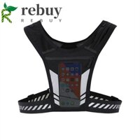 Rebuy chạy vest thể thao chạy bộ đường mòn chạy thể thao đeo thẻ điện thoại di động túi đựng chai nước túi chạy