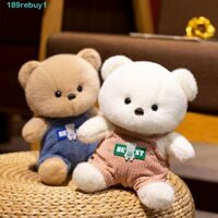 Rebuy1 Gấu Sang Trọng Đồ Chơi, Mặc Quần Áo Bộ Sưu Tập Búp Bê Gấu Sang Trọng, Ngộ nghĩnh PP Cotton Mô Phỏng Hoạt Hình Thú Nhồi Bông Gối Người Lớn Trẻ Em