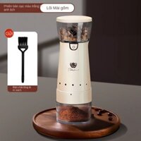 Rechargeable bean grinder Coffee bean grinder Portable mini freshly ground electric ceramic coffee maker
