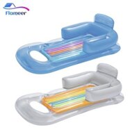 Recliner Phòng chờ bơm hơi, Giường bể bơi Võng nước, Sàn có tay vịn Thảm phao