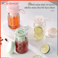 【🔥Rẻ/COD】Bình pha cà phê cold brew 600ml Bình ủ lạnh cafe nhựa cao cấp Bình ủ trà cold brew Có bộ lọc dễ dàng tháo rời