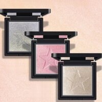 RED & BLACK Phấn bắt sáng phấn lấp lánh R&B Velvet Touch Blusher Powder hình kim cương, phân cực chống thấm