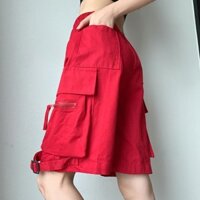 Red jazz jazz Dance Quần Short Năm Điểm Nữ Ống Rộng 5 Điểm Quần Ống Thẳng Hợp Thời Trang 20241.8