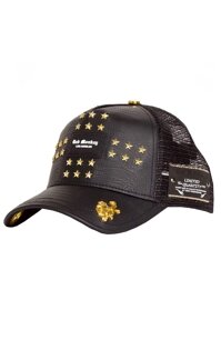 Red Monkey All Stars Black RM1252 New Limited Edition Unisex Fashion Trucker Cap Hat