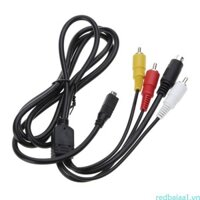 Redbaiaa1 Cáp USB sang RCA Mini cho Handycam Thưởng thức phát Video liền mạch