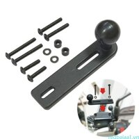 Redbaiaa1 Cho Đầu Gắn Adapter Xe Máy Tay Cầm Thanh Kẹp Gương Giá Đỡ Phụ Kiện