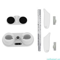 Redbaiaa1 Đế sạc nâng cao cho tai nghe VR Bộ điều khiển đèn LED cho MetaQuest3
