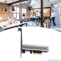 Redbaiaa1 M 2 PCIe 4 0 SSD Bộ chuyển đổi tốc độ đầy đủ tản nhiệt Bộ vách ngăn cho máy tính Mainboard