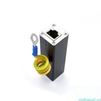 Redbaiaa1 Metal Gigabit Ethernet Surge Protector Lightning Arrester để sử dụng ngoài trời