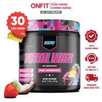 Redcon1 Total War Pre Workout (30 Lần Dùng) Hỗ Trợ Bổ Sung Năng Lượng, Sức Bền & Sự Tập Trung