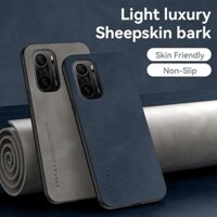 Redmi K20 K40 K50 K60 K70 Pro K40S K30S K60E K70E Turbo3 Da PU sang trọng Khung mềm mỏng bức xạ chống sốc mờ