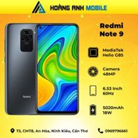 Redmi Note 9 -  4.128GB (Thanh Lý)