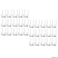 Redsun2 30 Cái Móc treo màn hình bản ghi Acrylic trong suốt Trang trí tường cho những người đam mê âm nhạc