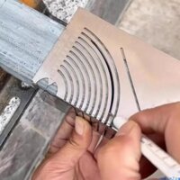 Redsun2 Angles Arcs Marking Tool Công cụ đánh dấu kim loại Công cụ hàn ống vuông