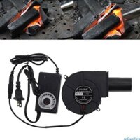 Redsun2 BBQ Máy Thổi Than Chimney Starter Quạt BBQ Hút Thuốc Quạt Điện Máy Thổi Starter