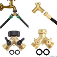Redsun2 Kẹp Lắp Ống Barb Nhiên Liệu Nước Dầu Khí Cho Vườn Tưới Ô Tô 3 4 Đồng Y Van Đóng 2 Chiều
