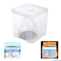 Redsun2 Làm Mát Hamster Nhà Thú Cưng Nhỏ Tổ Làm Mát Mùa Hè Có Tấm Nhôm Để Tản Nhiệt Cho Chuột Mini R