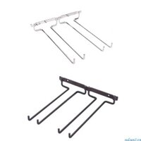 Redsun2 Treo Rượu Kệ treo tường Kim Loại Rượu Thủy Tinh Lưu Trữ Móc Treo Cho Nhà Bếp