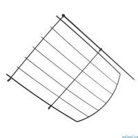 Redsun2 Vườn Động Vật Rào Chắn Hàng Rào Có Thể Tái Sử Dụng Chống Rỉ Kim Loại Bảo Vệ Biên Giới Chó Chặn Hàng Rào Tấm Cho Sân Vườn Outdoo