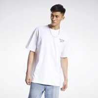 Reebok CLASSICS Áo thun Tập luyện Unisex Classic Performance Tee Màu trắng HB6214