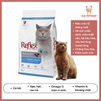 Reflex adult cat food salmon & anchovy - Thức ăn hạt khô cho mèo trưởng thành cá hồi & cá cơm 2kg