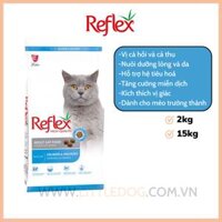 REFLEX MÈO TRƯỞNG THÀNH VỊ CÁ HỒI- SALMON&ANCHOVY ADULT 15KG