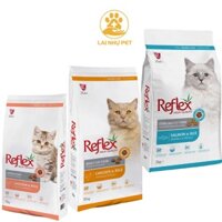 REFLEX nhiều vị Thức ăn cho mèo Thổ Nhĩ Kỳ loại hạt cho mèo con đến trưởng thành cám mèo 2 kg- LAI NHỰ PET