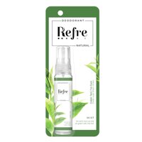 Refre Xịt Khử Mùi Refre Natural 30ml - Hương Trà Xanh