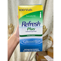 REFRESH PLUS ®  Lubricant Eye Drops bôi trơn và dưỡng ẩm ngay lập tức cho mắt