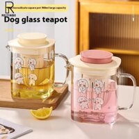 Reitinge Cute Puppy Design PP Bình đựng nước ép, sữa, trà và nước lạnh