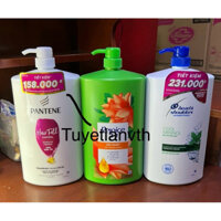 Rejoice Dầu Gội 1.8L Siêu Mềm Mượt/ Head&Shoulders Dầu Gội 1.8L Bạc Hà Mát Lạnh/ Pantene 1800ml ngăn rụng tóc (1.8kg)
