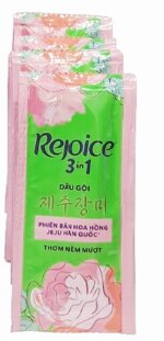 REJOICE_Dầu Gội 3 in 1 Phiên Bản Hoa Hồng JeJu Hàn Quốc Thơm Mềm Mượt (dây)