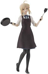 Rekaf Nendoroid Anime Fate/Stay Night Saber Apron Kitchen Cooking Anime Figure PVC Action Figure Model Toy Decoration Ornaments 23cm-