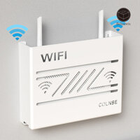 Relaxorox Treo Tường WiFi Router Hộp Hiện Đại Rỗng Tản Nhiệt Đa Năng TV Set-top Hộp Bảo Quản Giá Sắp Xếp Đồ Dùng Gia Đình
