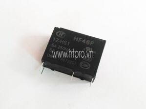 Relay 12V 4 chân HF46F 12-HS1
