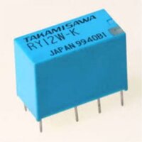 RELAY 8 CHÂN 5V (5V-RY5W-K)  (20*10mm) CŨ